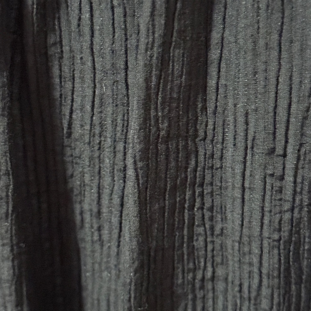 NWOT H&M Sun Dress-Sz S-Black-Wide Straps-Elastic Top-Gathered Details-Viscose - Picture 5 of 15